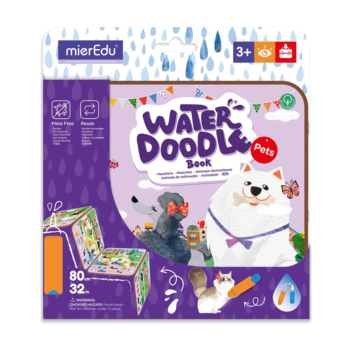 mierEdu Water Doodle Book