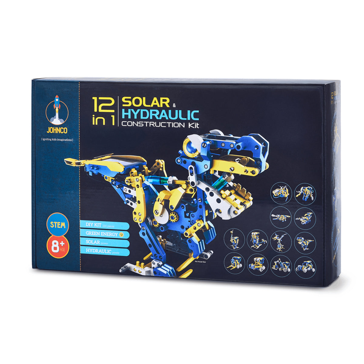 Johnco 12 in 1 Solar and Hydraulic Construction Kit