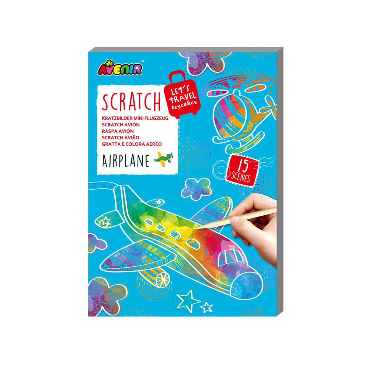 Avenir Mini Scratch Book