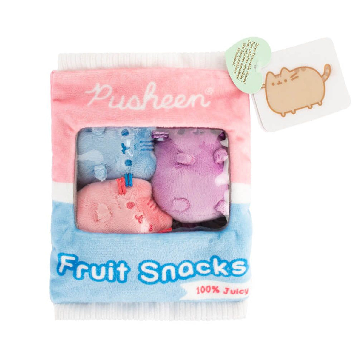 Pusheen Fruit Snacks in Plush Bag