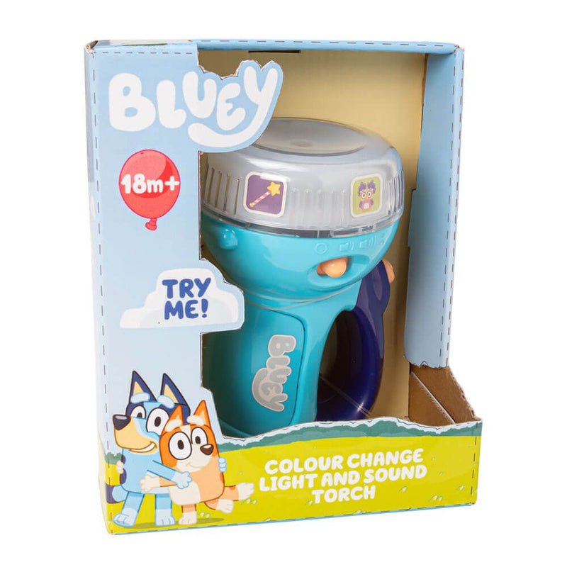 Bluey Colour Change Light & Sound Torch