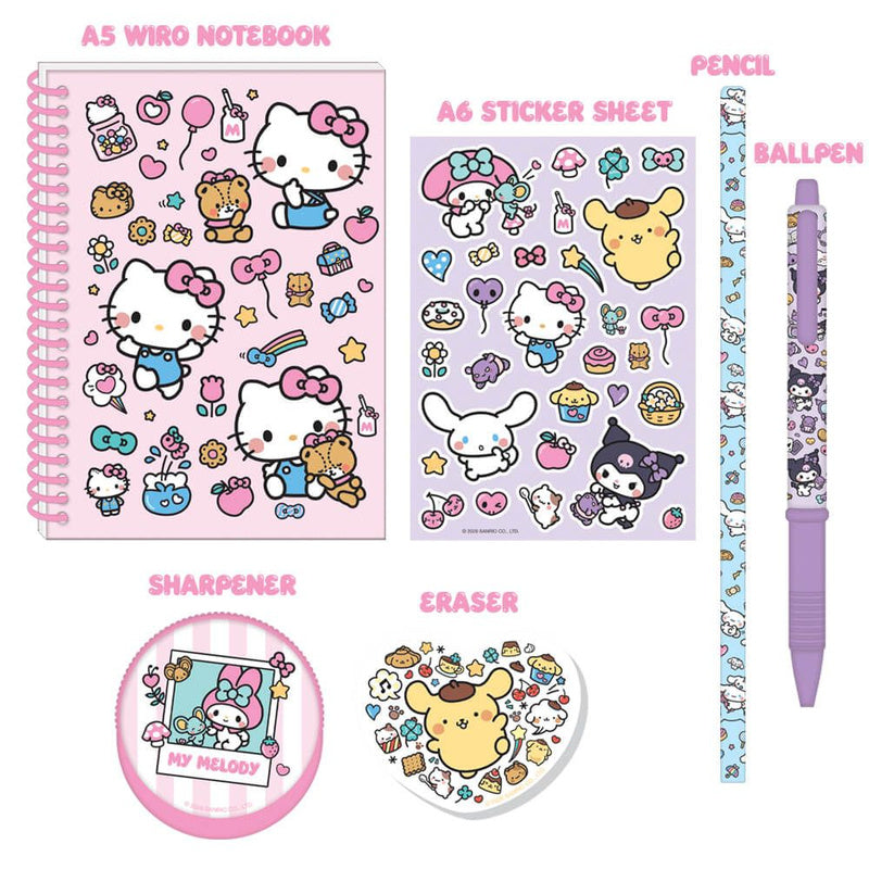 Hello Kitty My Favourite Days Super Stationery Set