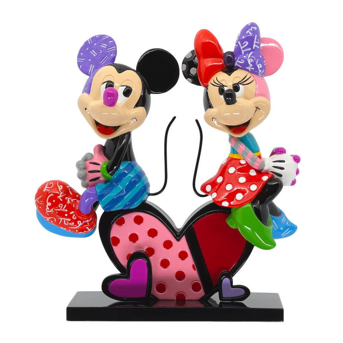 Mickey & Minnie Love Numbered Limited Edition Figurine