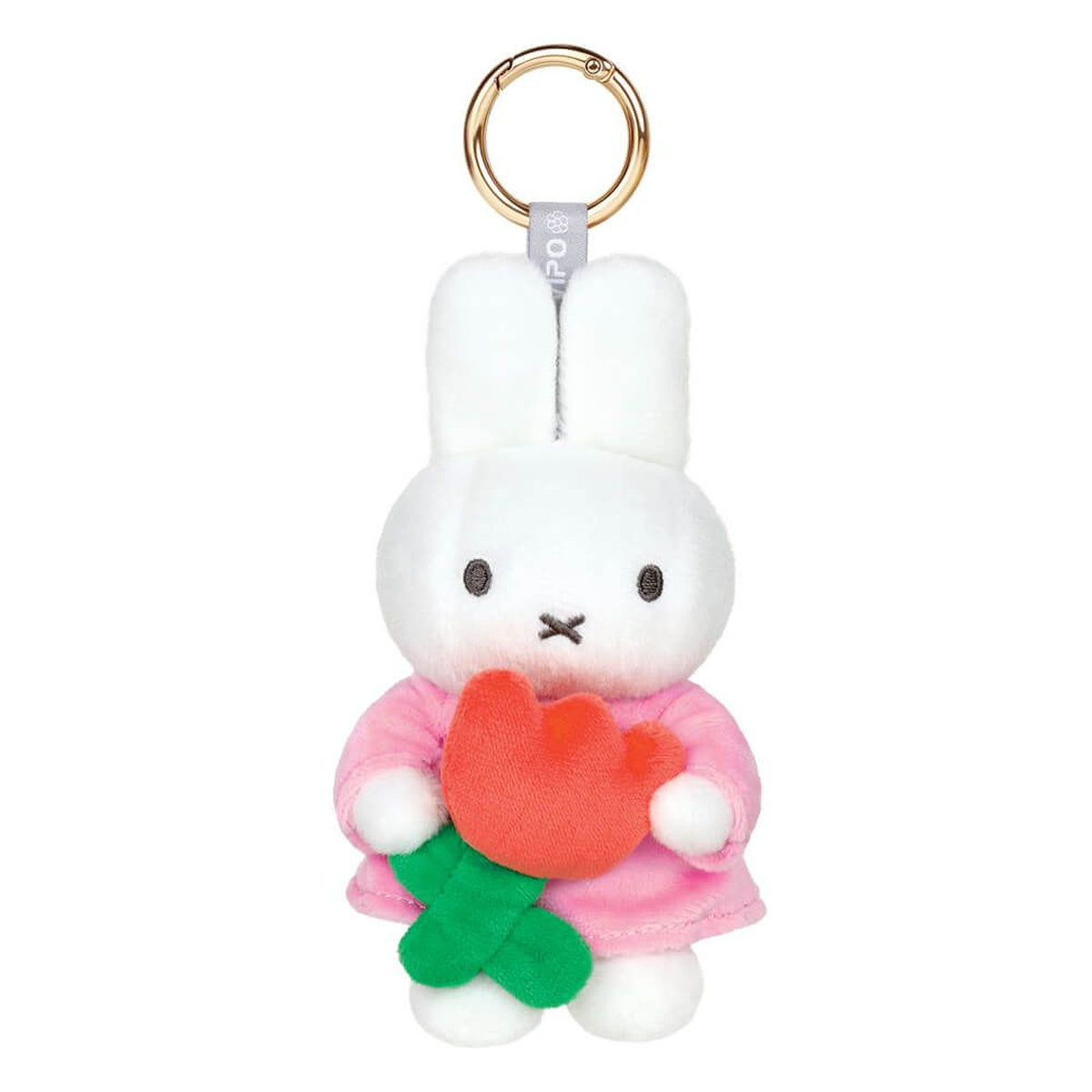 Miffy with Tulip Keyring