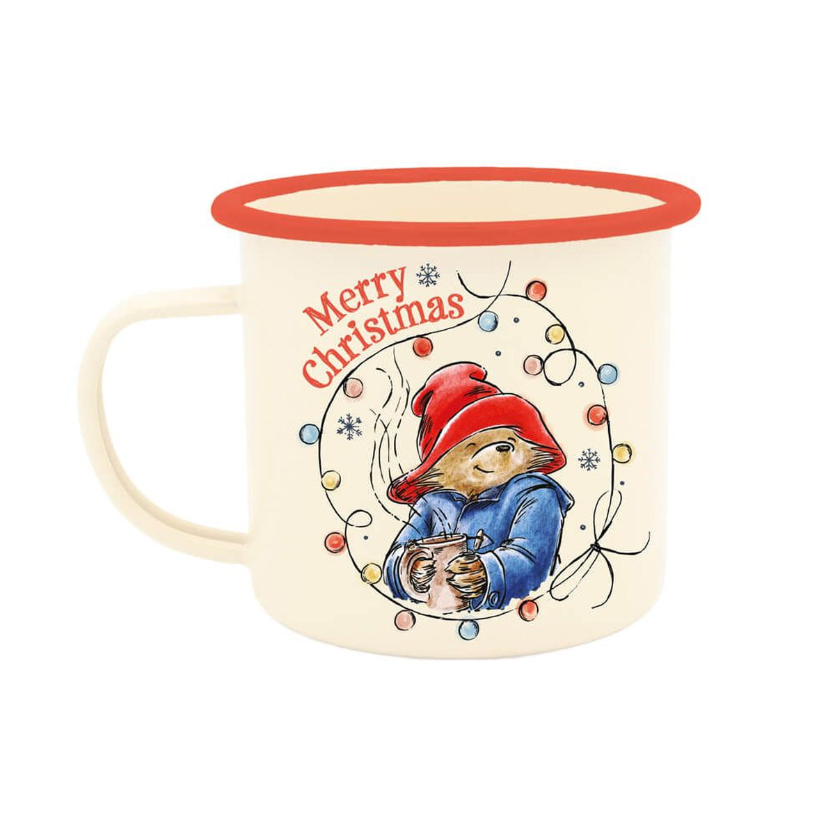 Paddington Christmas Enamel Mug