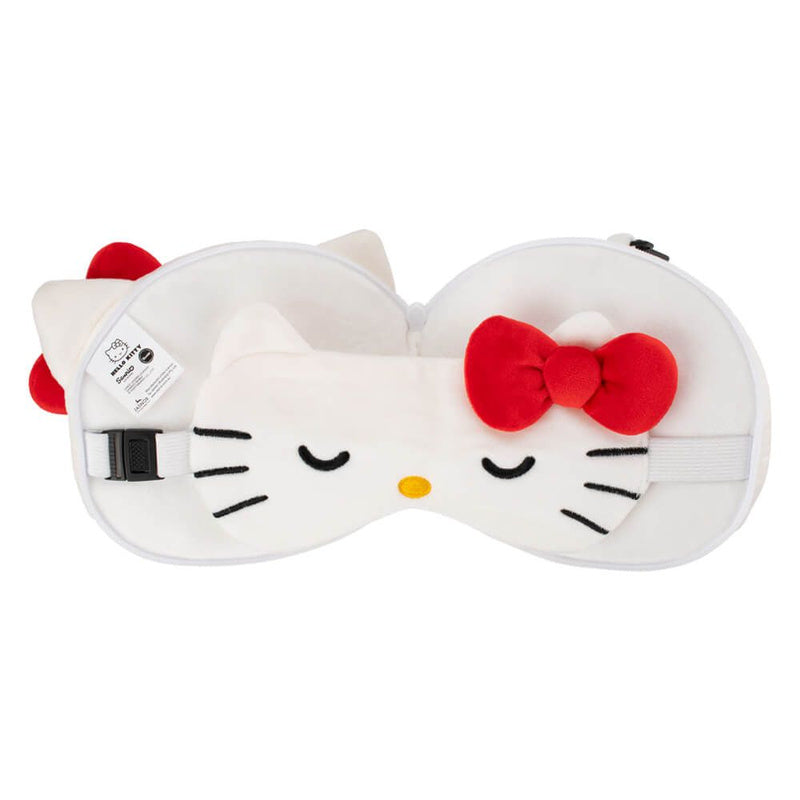 RelaxEazzz Hello Kitty Travel Pillow & Eye Mask Set