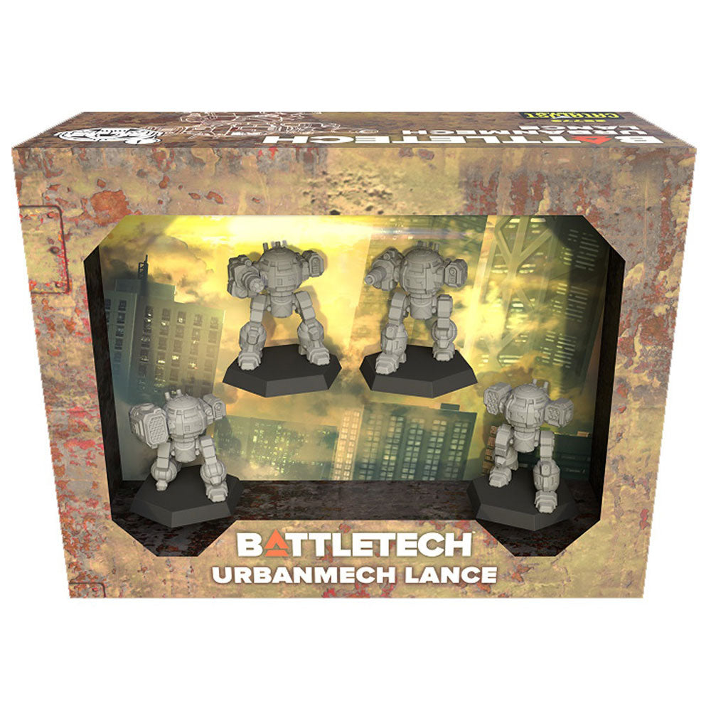 Battletech UrbanMech Lance Force Miniature Pack