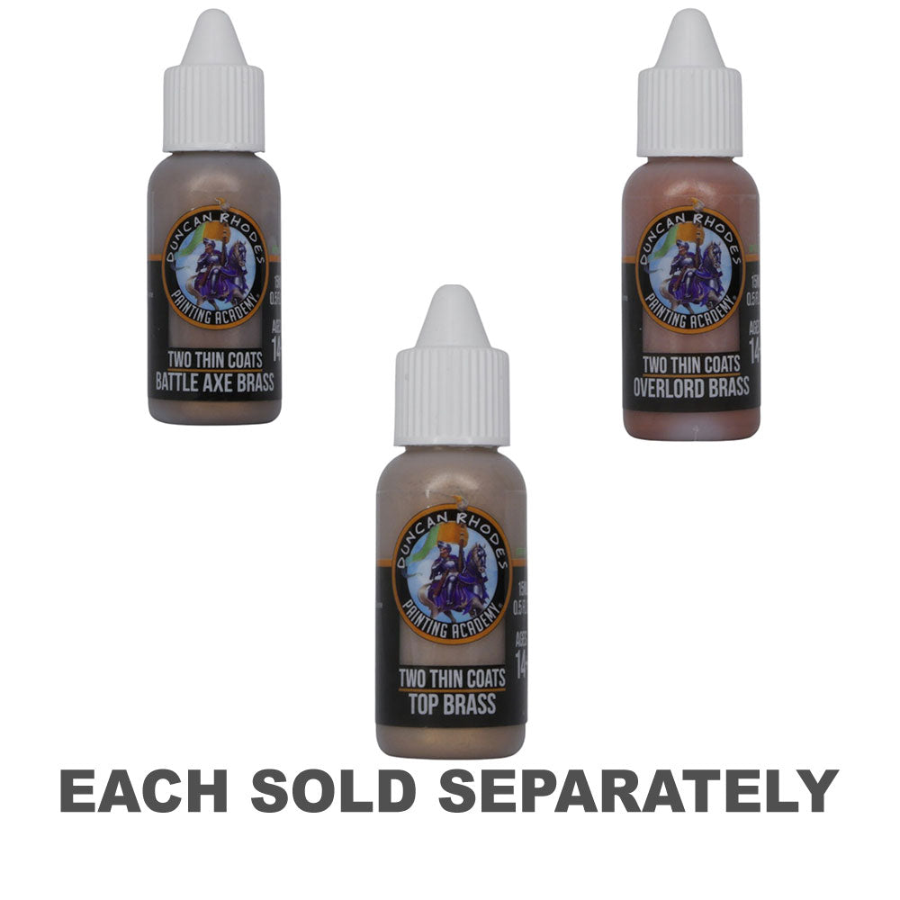 Two Thin Coats Acrylic Paint 15mL (Brass)