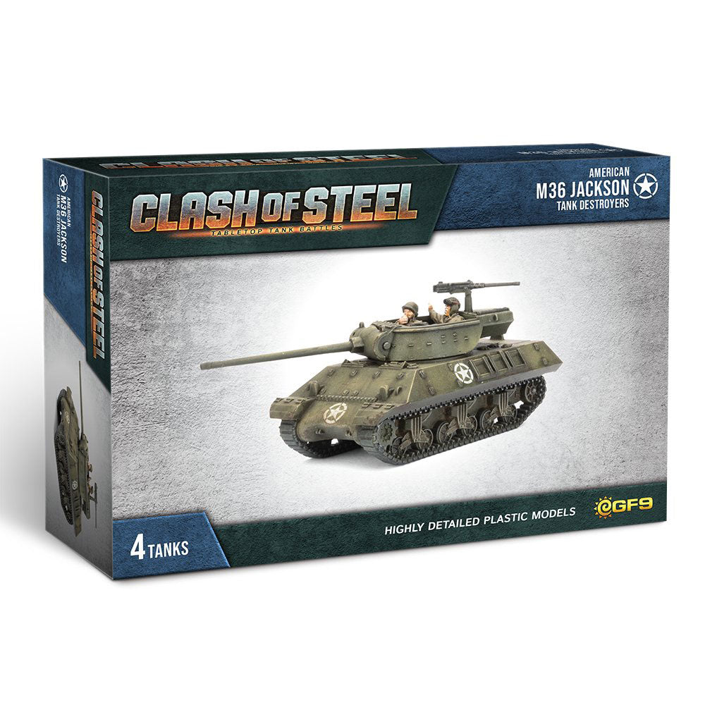 Clash of Steel M36 Jackson Tank Destroyers Miniature