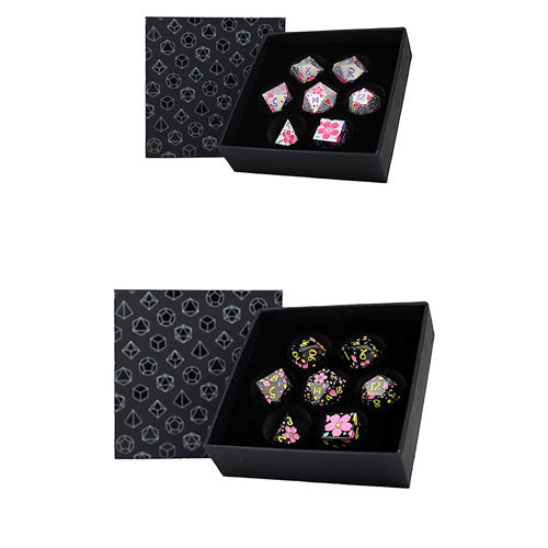 LPG Inscripted Sakura RPG Dice Set