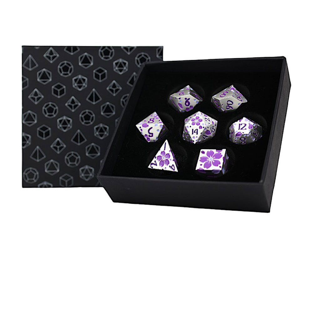 LPG Inscripted Sakura RPG Dice Set