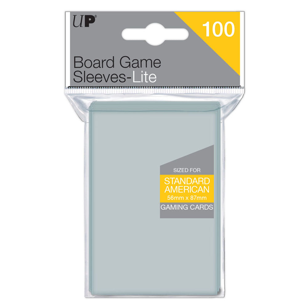 Ultra Pro Lite Standard American Board Game Sleeves 100pcs (56x87mm)