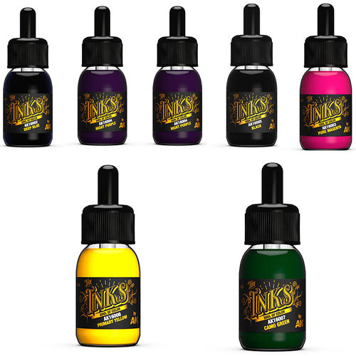 AK Interactive The Inks Acrylic Paint 30mL