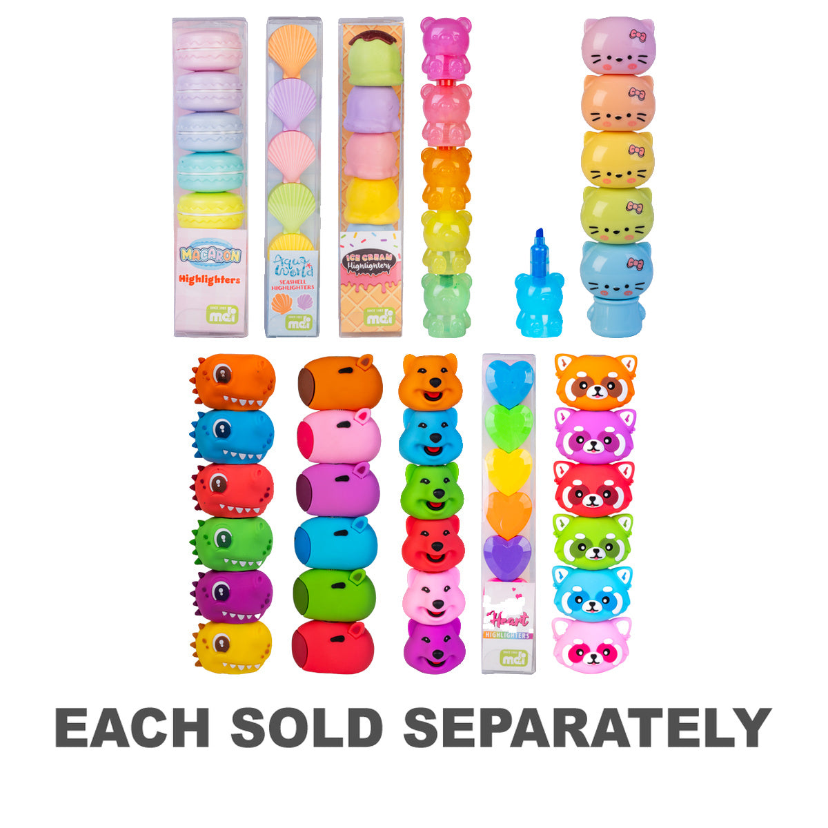 Novelty Highlighter Set