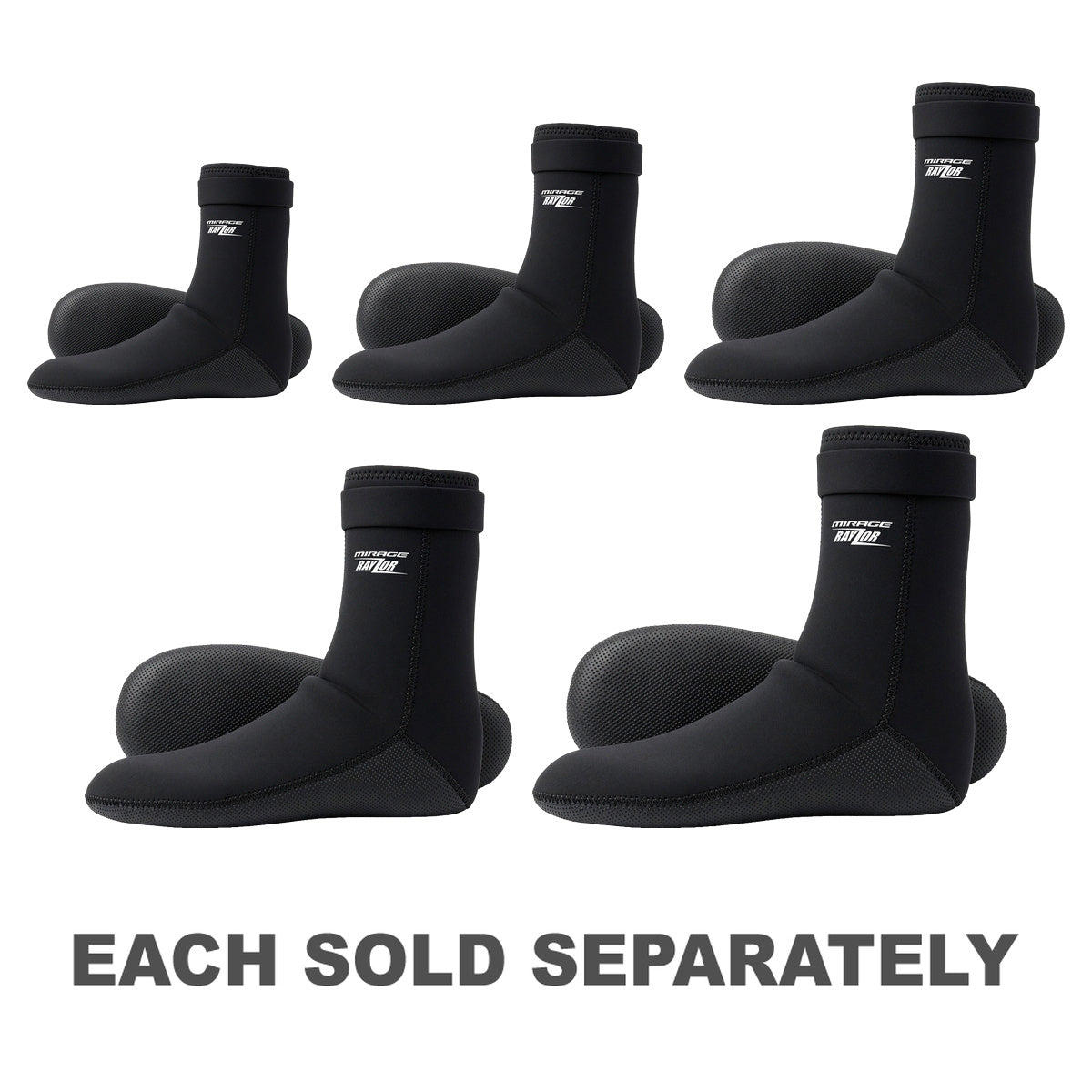 5mm Dive Sock (Black)