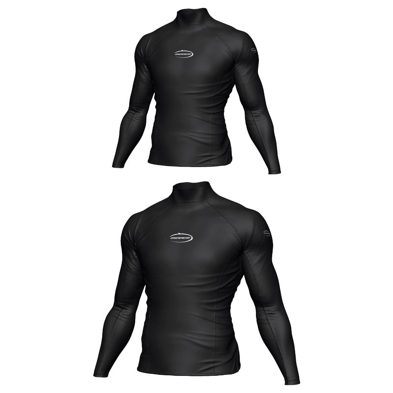 Heatshield Long Sleeve Rash Shirt (Black)