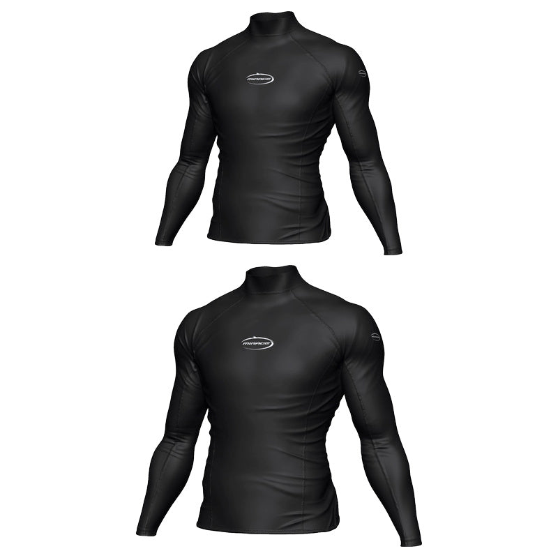 Heatshield Long Sleeve Rash Shirt (Black)