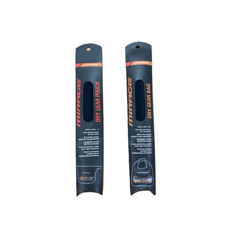 Clear-View Roll-Top Gear Bag 1.6L (Black)