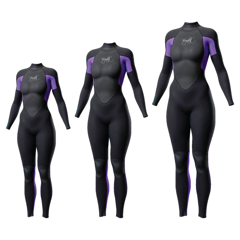 Ladies' Superstretch Steamer 3/2mm (Purple/Black)