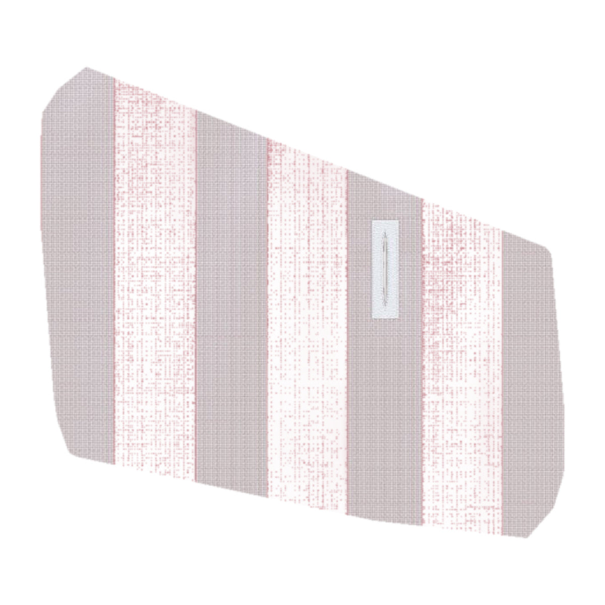 Sand-Free Beach Mat with Umbrella Hole 2x2m (Coral)