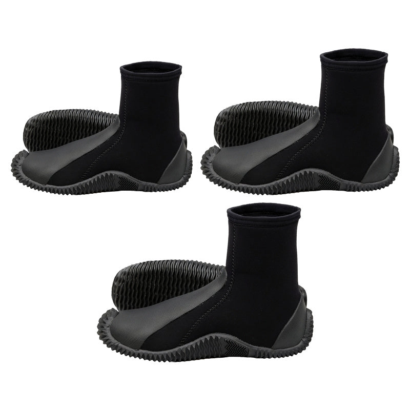 Classic Zipless Dive Boot (Black)