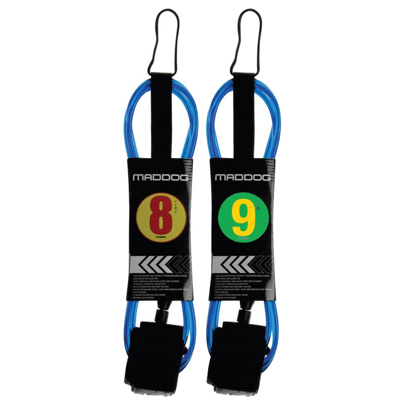 Maddog Surfboard Leash (Blue)