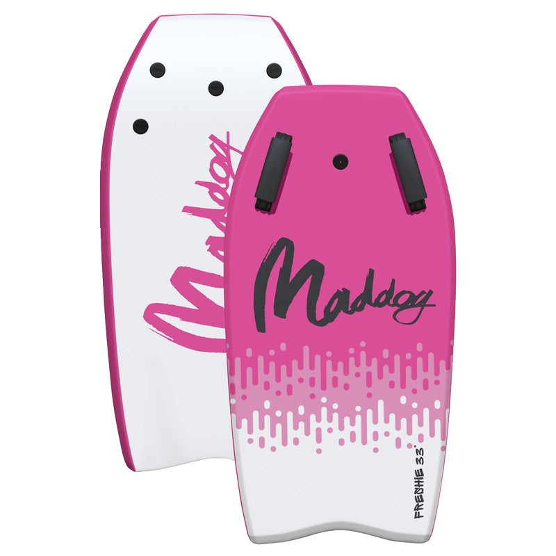 Maddog Freshie Bodyboard with Handles (Pink)