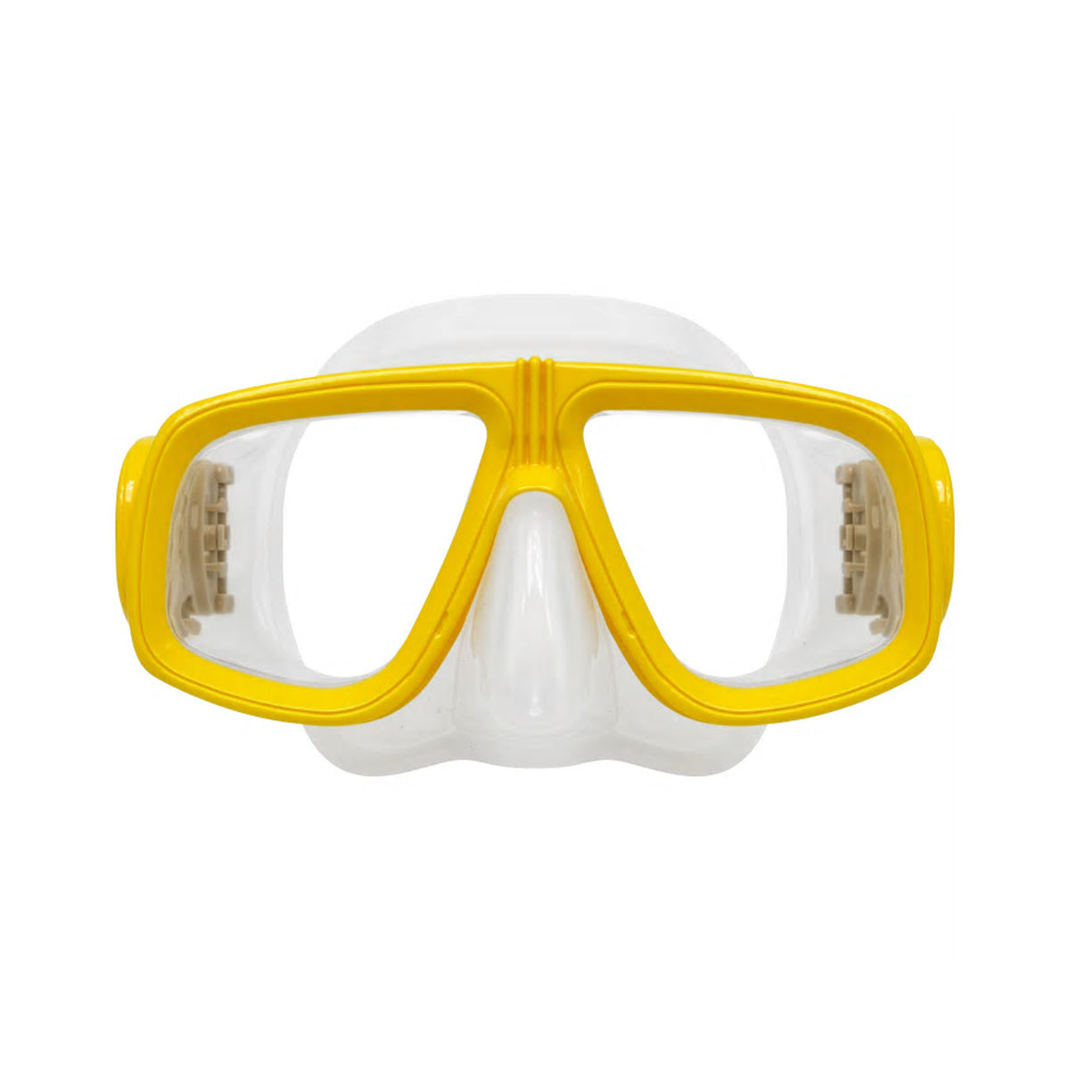 Seaview Junior Silicone Snorkel Mask (Yellow)