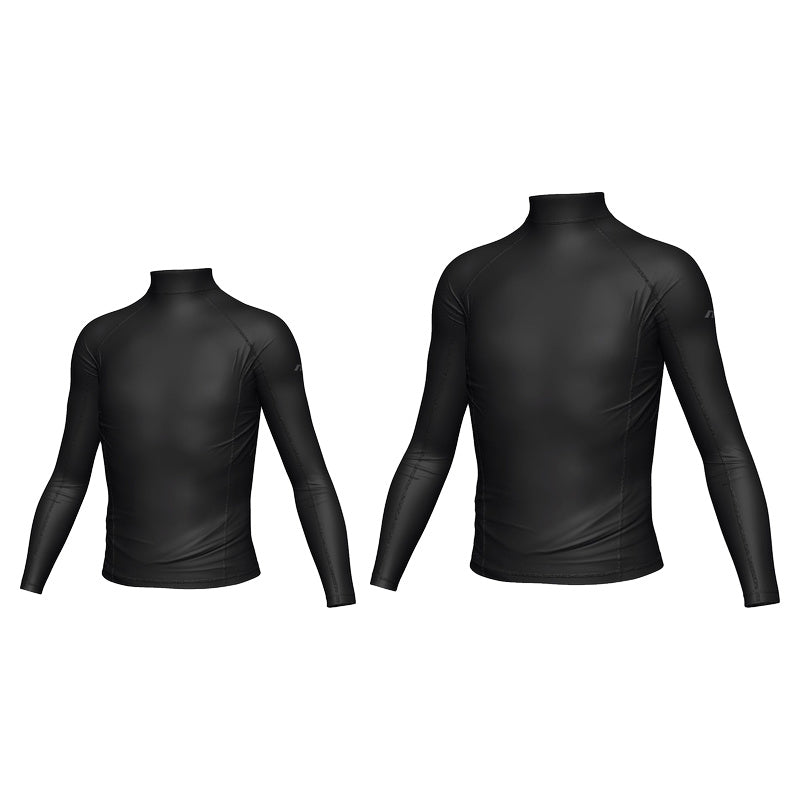 Mirage Kids' Long Sleeve Rash Top (Black)
