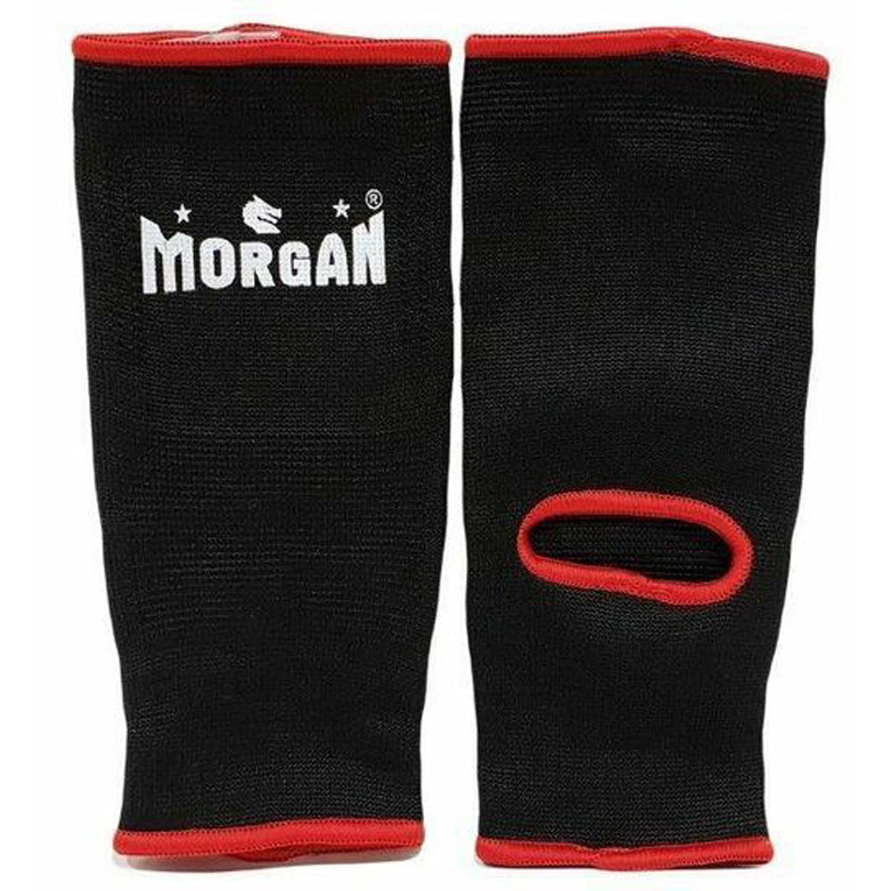 Morgan Ankle Protectors with Black/Red Trim (Pair)