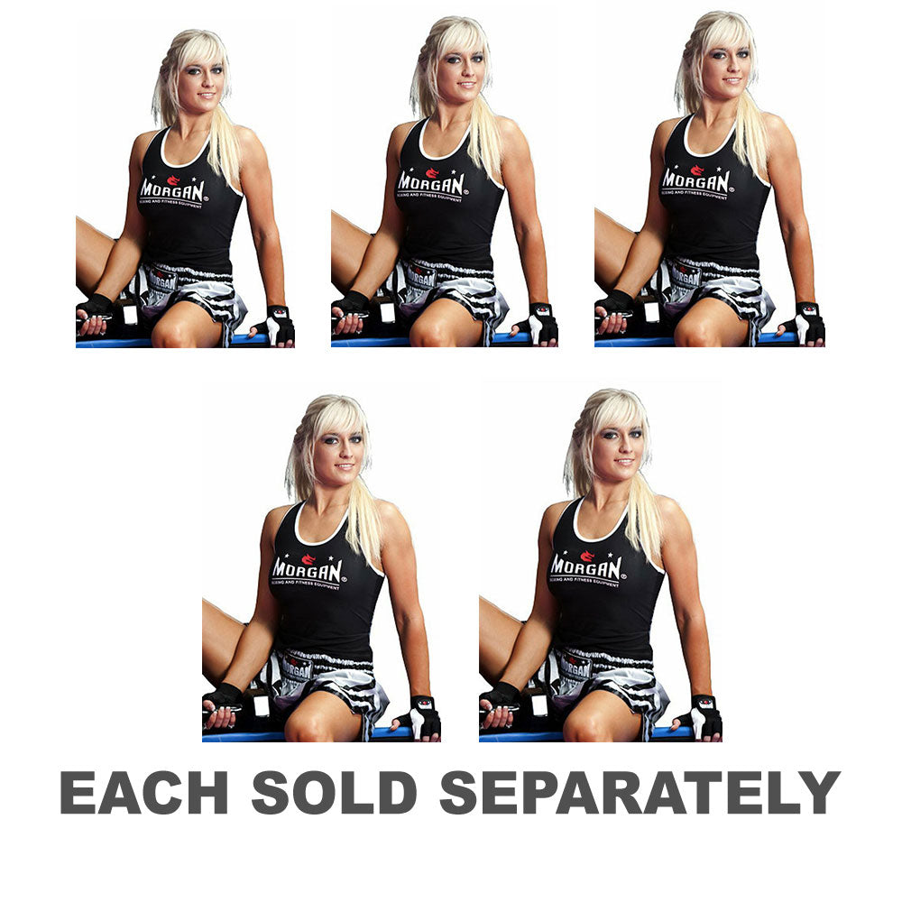 Morgan Girls Singlet (Black)