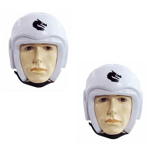 Morgan Dipped Foam Head Guard (White)