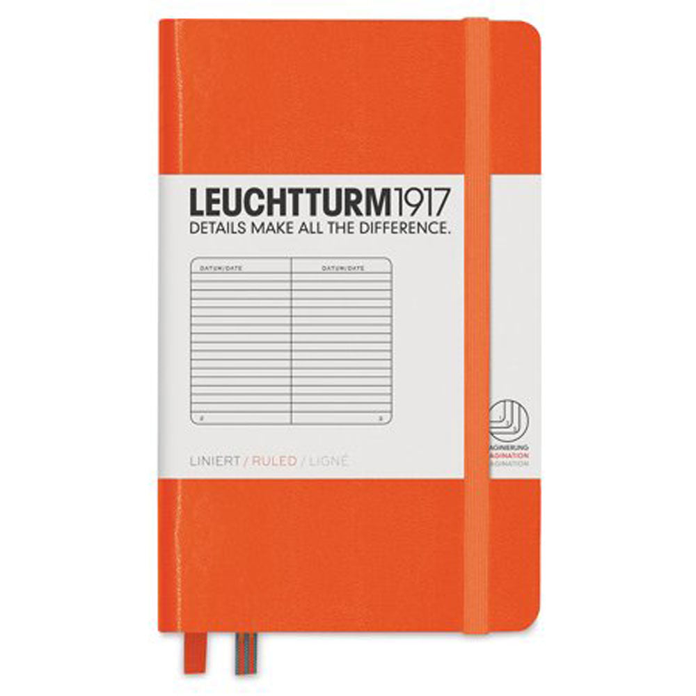 Leuchtturm Hardcover Ruled Notebook A6