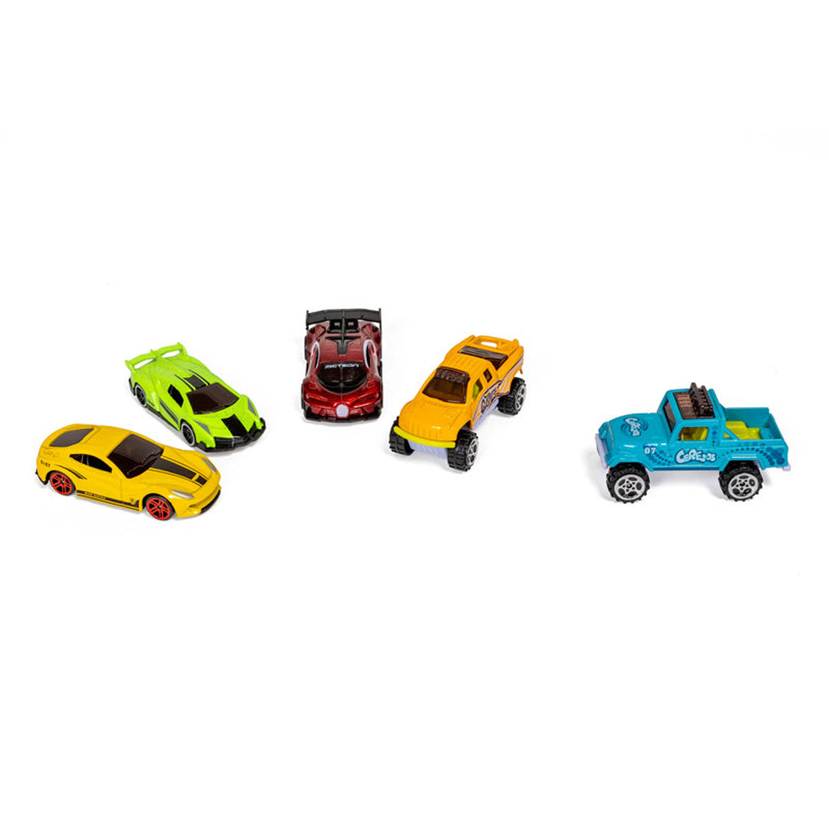 Eurekakids Colour Racing Cars 5pcs