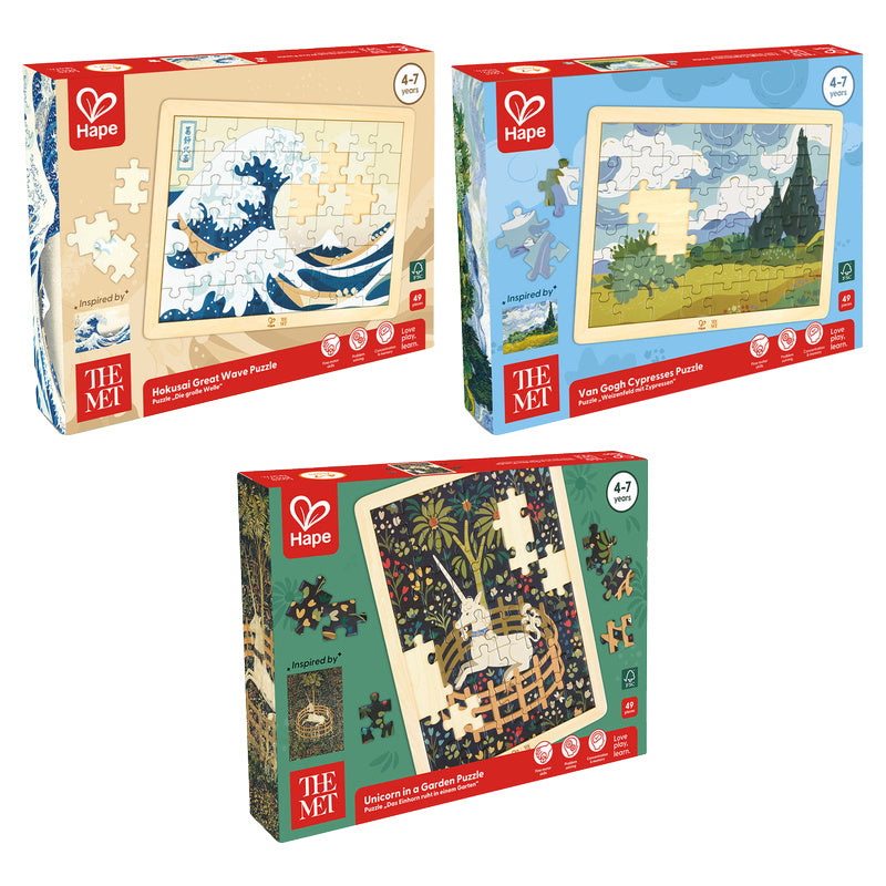 Hape Famous Art Puzzle 49pcs