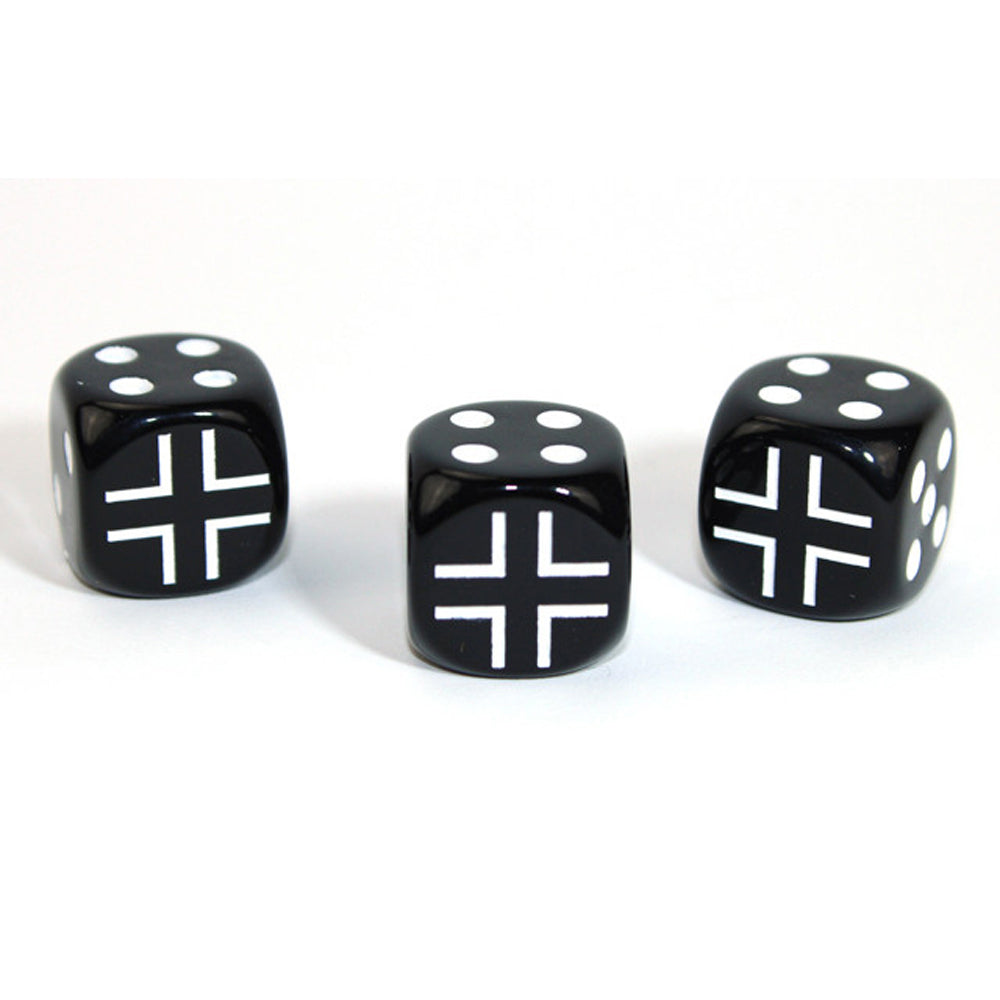 Chessex D6 Dice Axis and Allies D6 Blank 1 Face