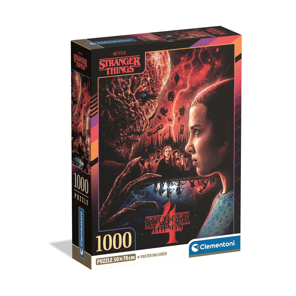 Clementoni Puzzle Stranger Things S4 1000pcs
