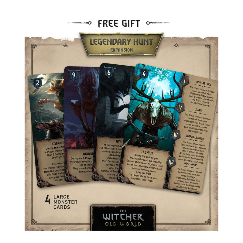 The Witcher Path of Destiny Legendary Monsters (Expansion)