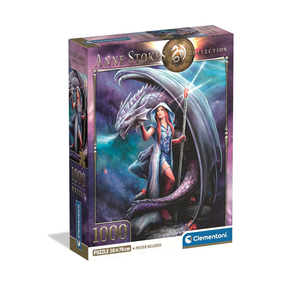 Clementoni Puzzle Anne Stokes Dragon Mage 1000pcs