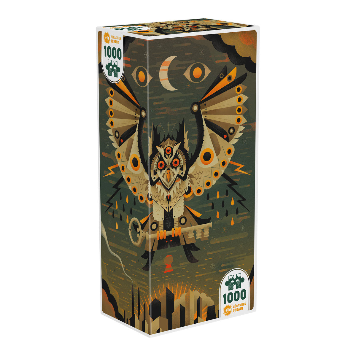 IELLO Puzzle Universe City Owl #12 1000pcs