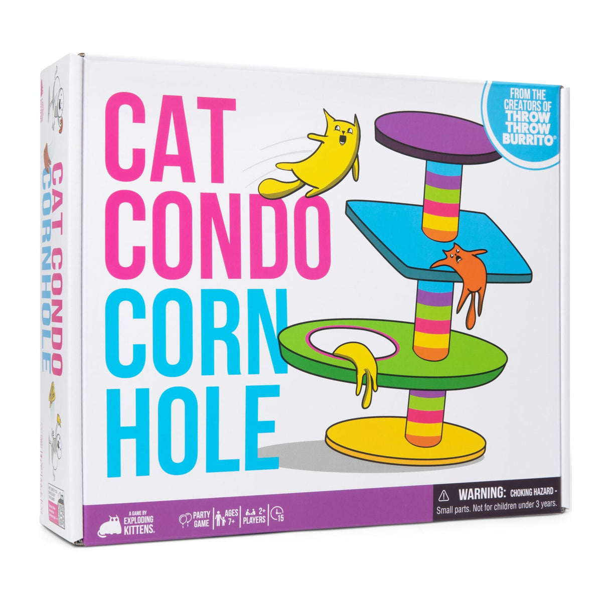 Cat Condo Cornhole Party Card Game