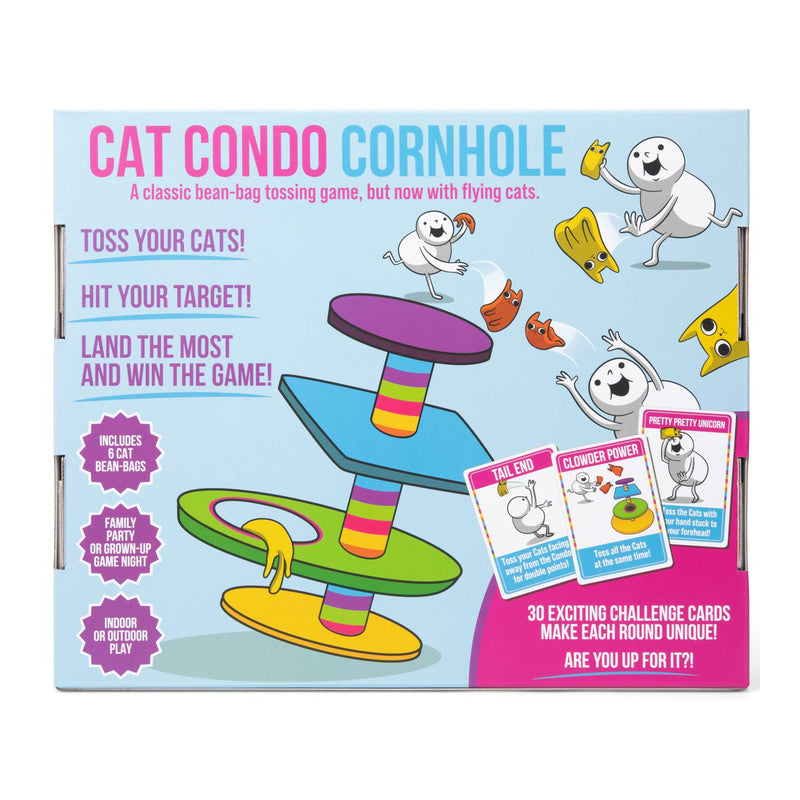 Cat Condo Cornhole Party Card Game
