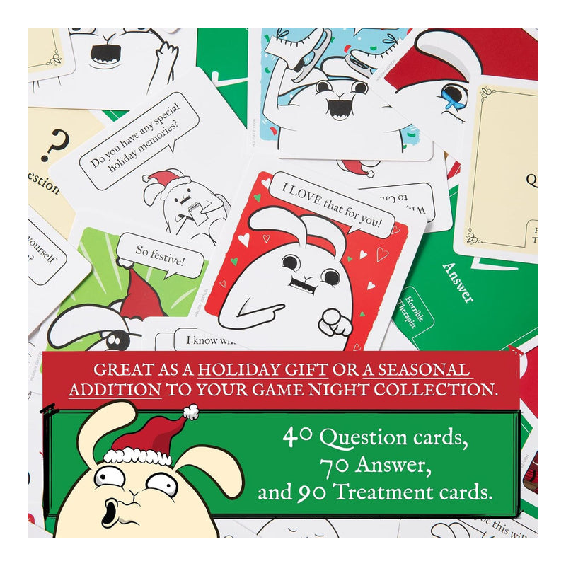 Horrible Therapist Holiday Edition Party Card Game