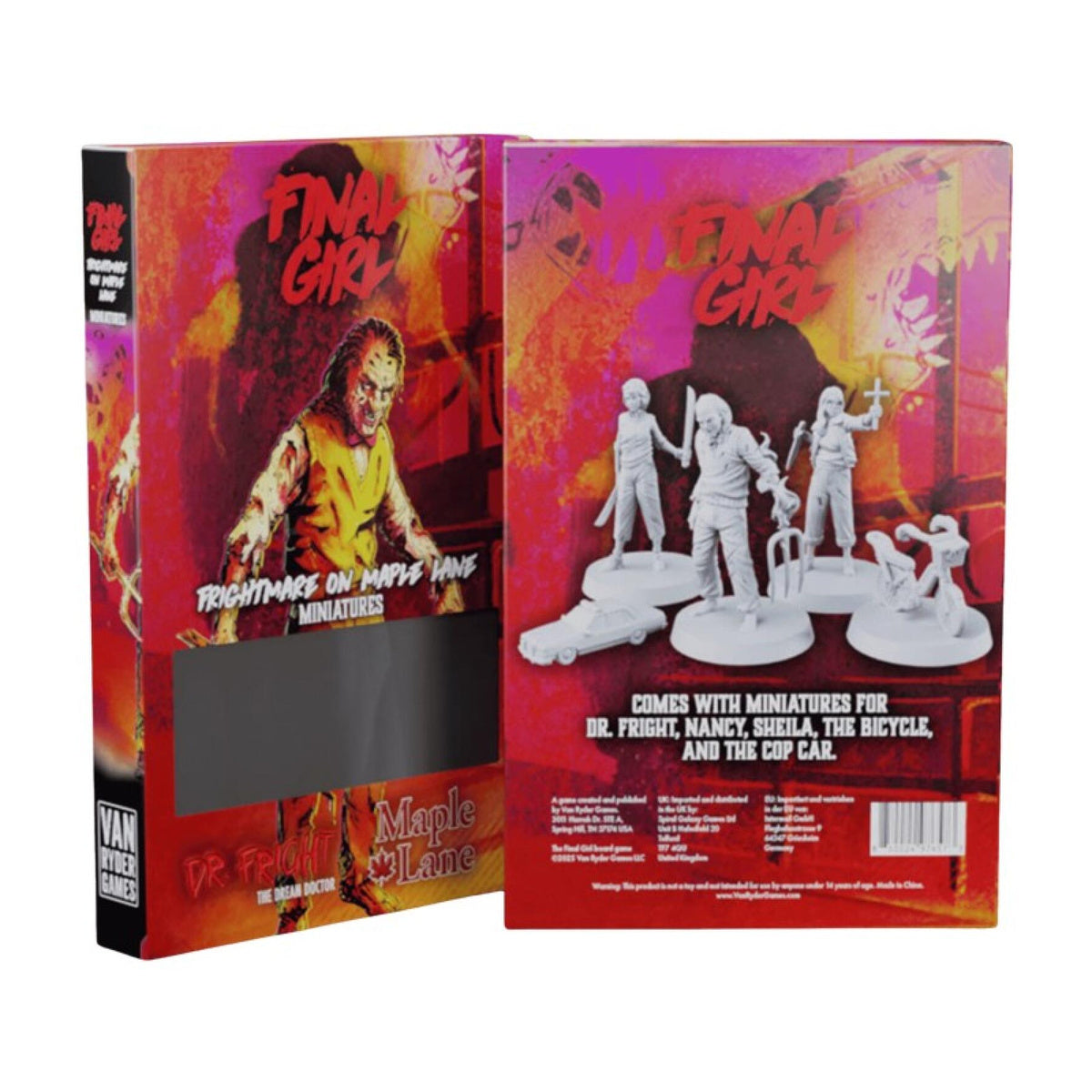 Final Girl Miniatures Frightmare on Maple Lane