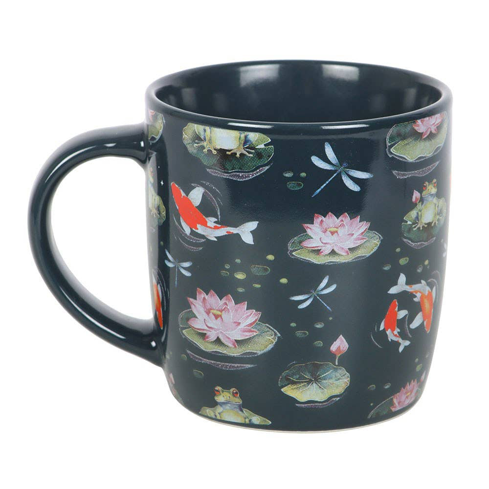 Pond Print Ceramic Mug