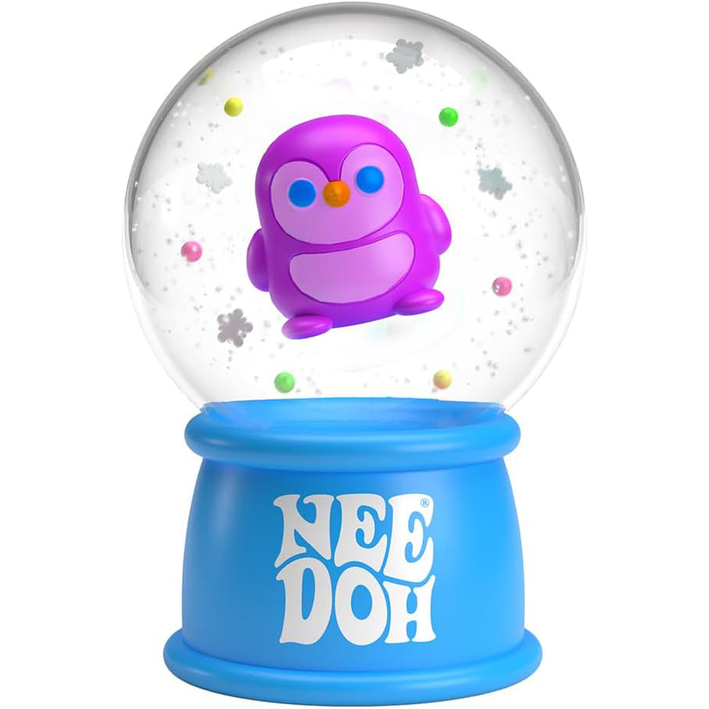Schylling Squish n Flow Snow Christmas Globe Nee Doh