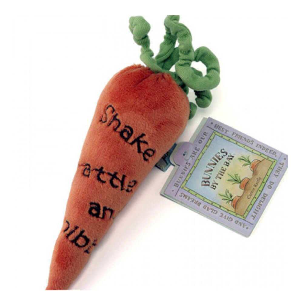 Bunnies By The Bay Carrot Rattle