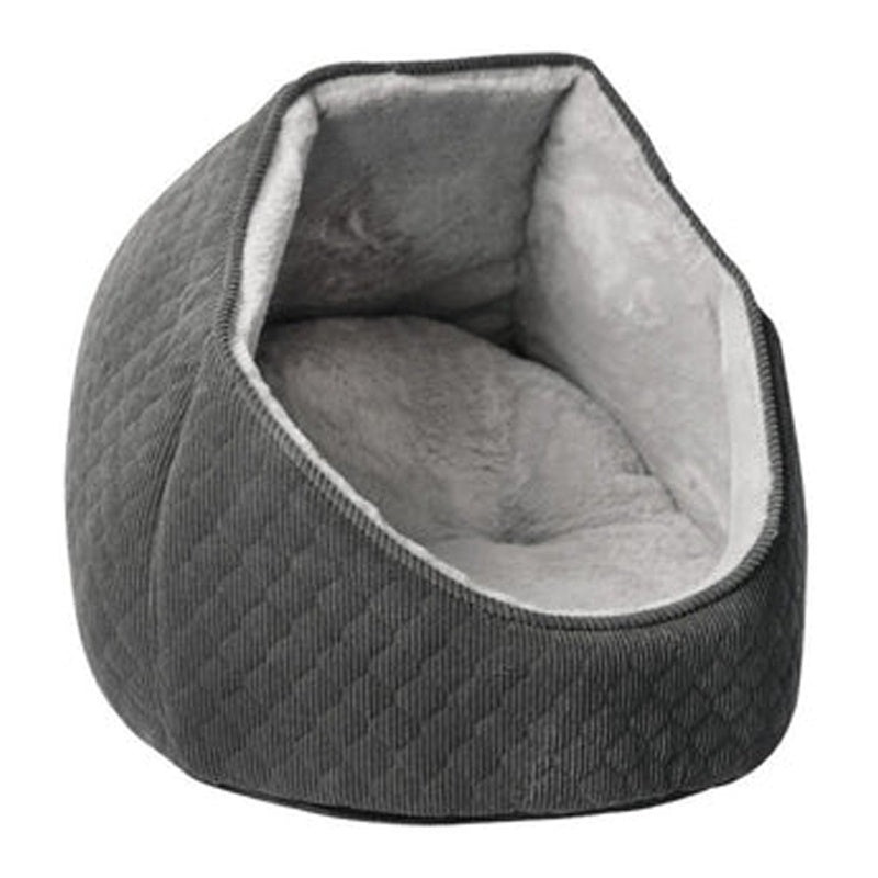 Pet One Bedding Igloo Charcoal Bed  (40x40x36cm)