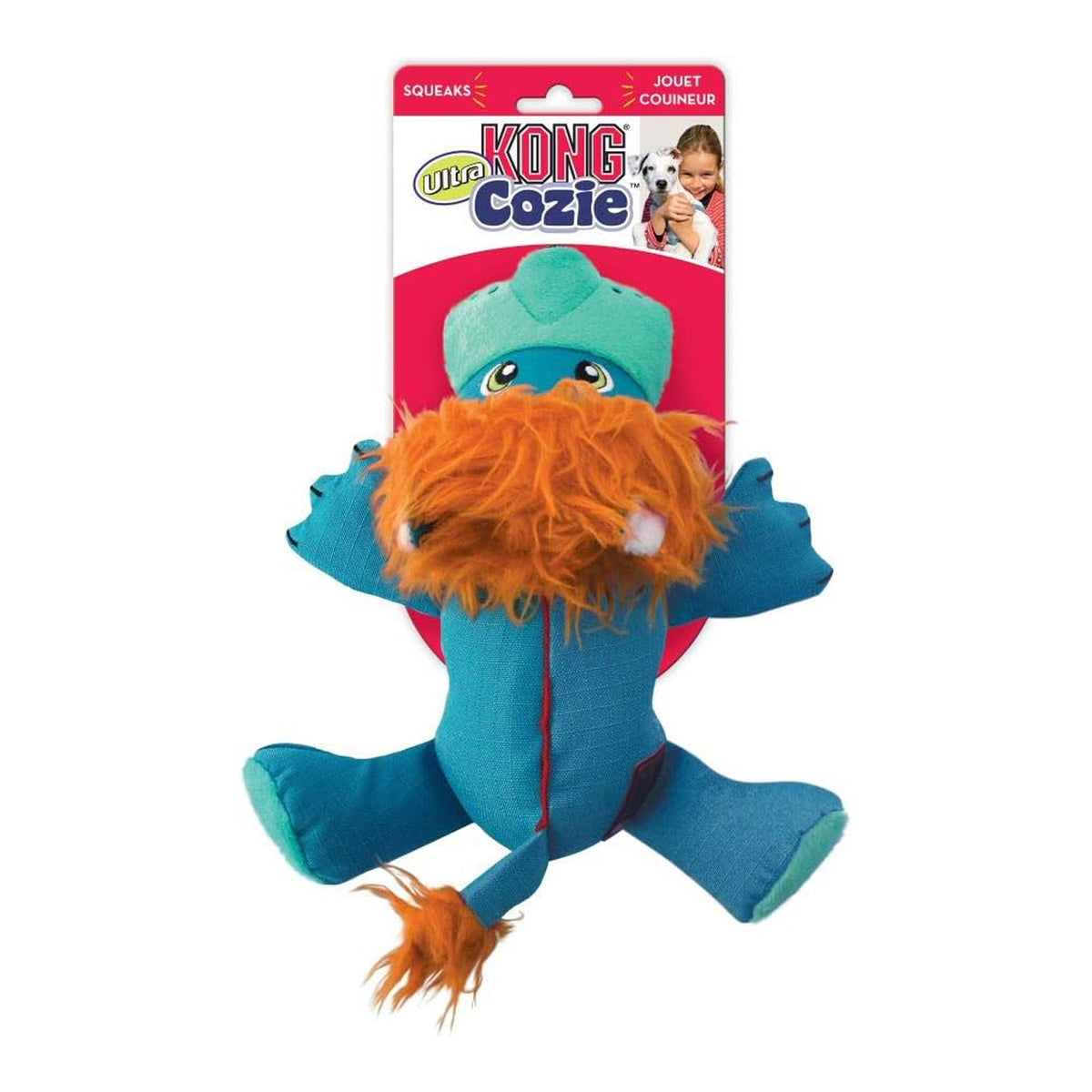 Kong Cozie Ultra Lucky Lion Plush Toy