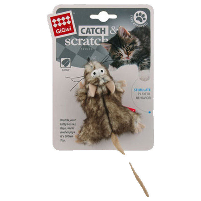 Gigwi Cat Catch & Scratch Toy with Catnip